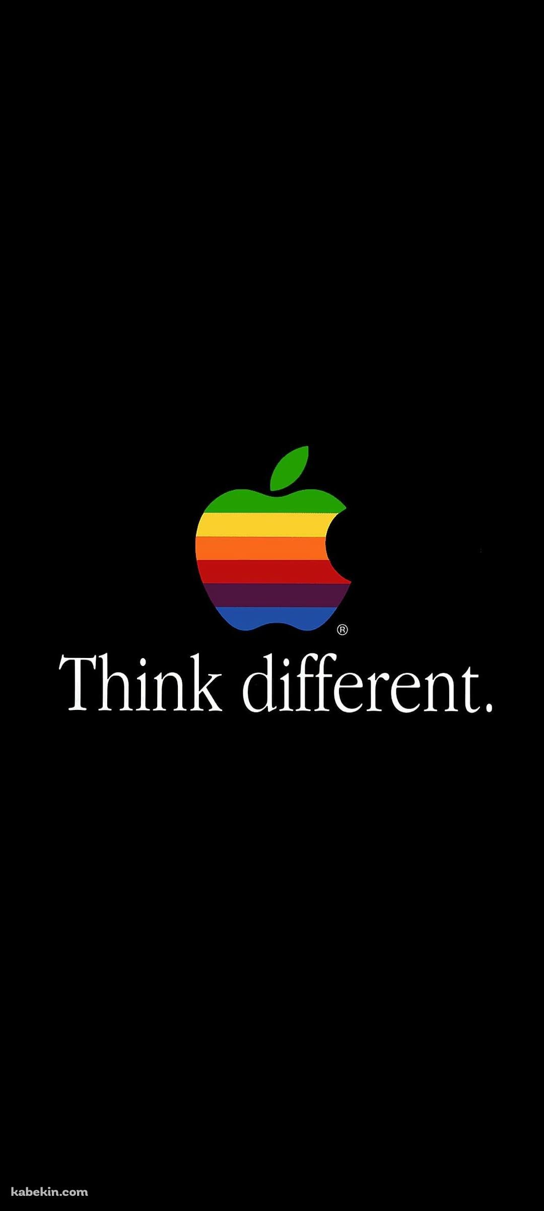 Apple Think DifferentのAndroidの壁紙(1080px x 2400px) スマホ用