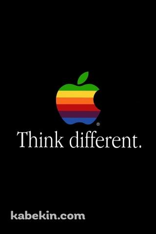 Apple Think DifferentのAndroidの壁紙(320px x 480px) スマホ用