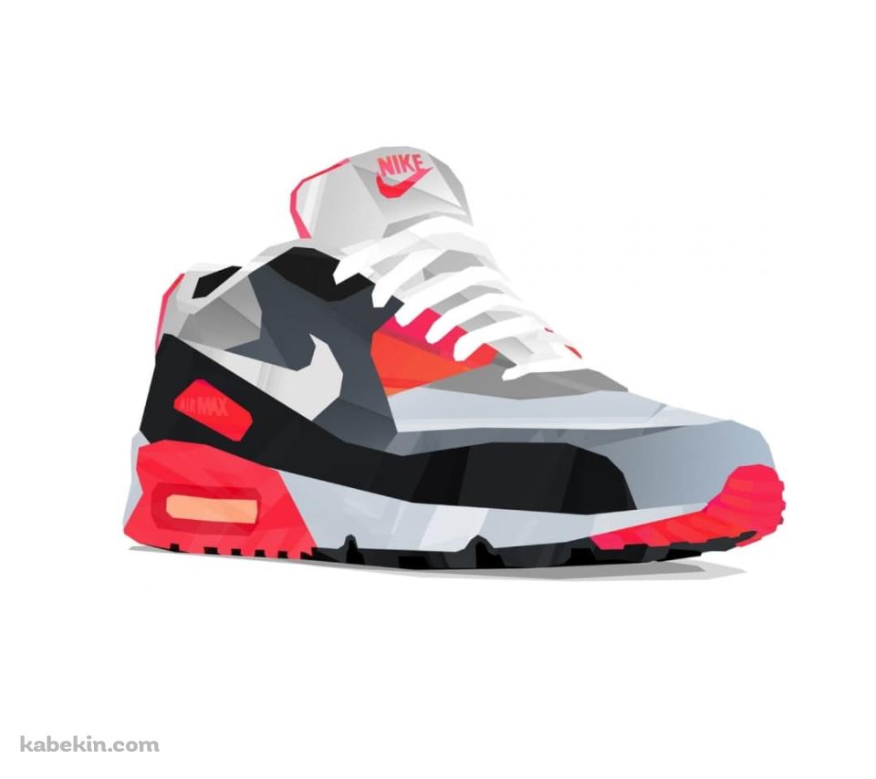 ポリゴン NIKE シューズ AirMaxのAndroidの壁紙(960px x 854px) スマホ用