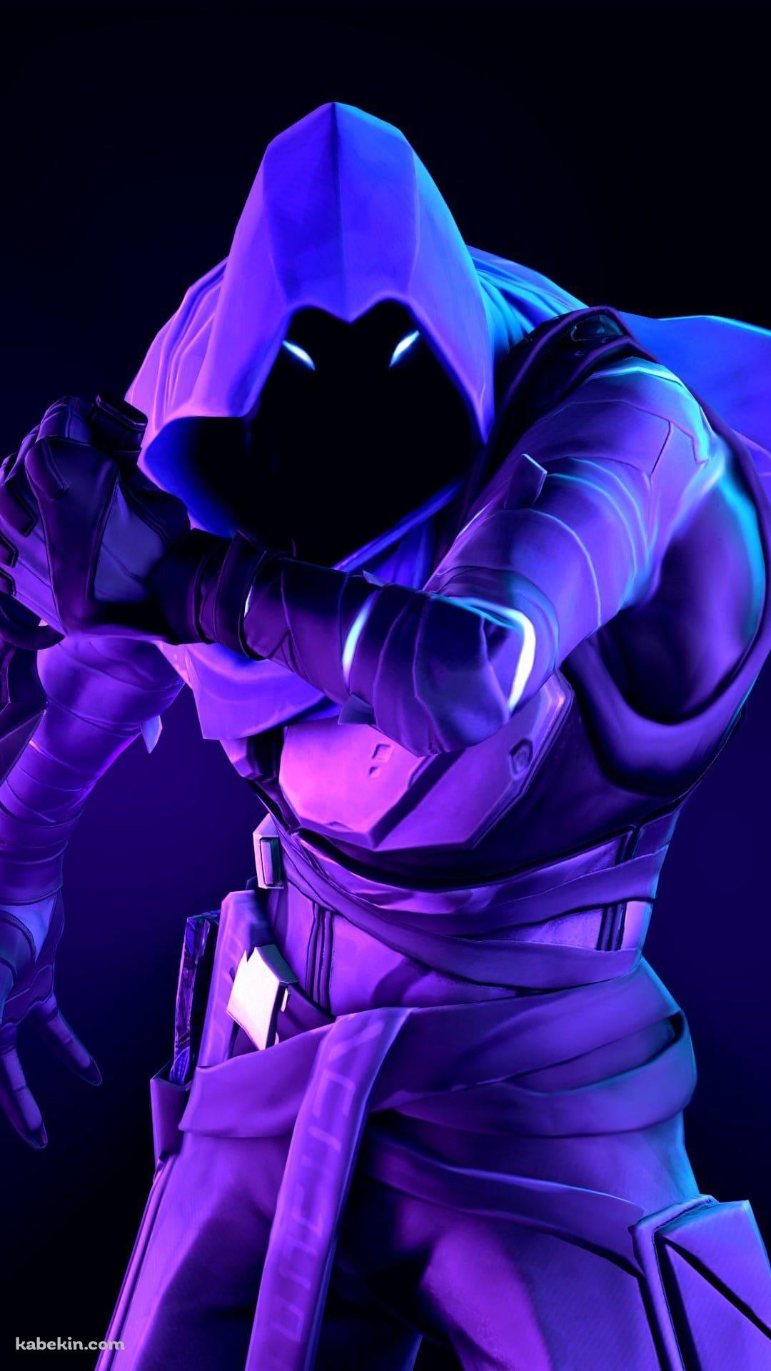 VALORANT 紫に光るOMEN オーメンのAndroidの壁紙(1080px x 1920px) スマホ用