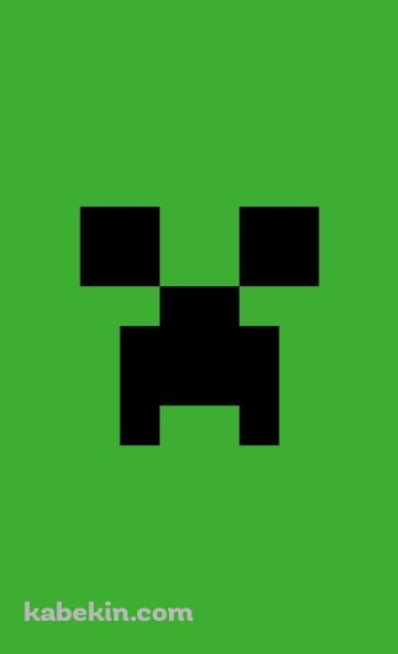 マインクラフト クリーパー 緑のAndroidの壁紙(360px x 592px) スマホ用