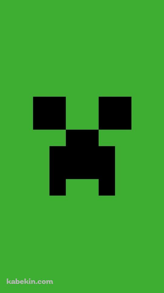 マインクラフト クリーパー 緑のAndroidの壁紙(540px x 960px) スマホ用