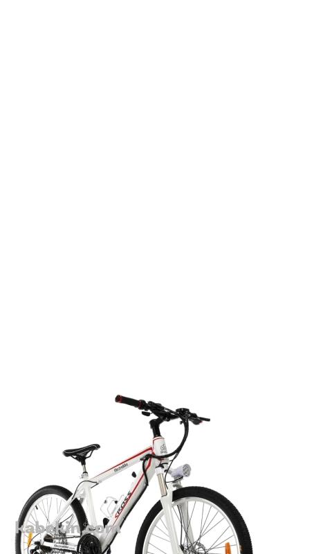 白いマウンテンバイクのAndroidの壁紙(480px x 800px) スマホ用