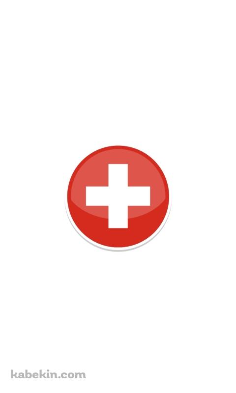 スイス 国旗のAndroidの壁紙(480px x 800px) スマホ用