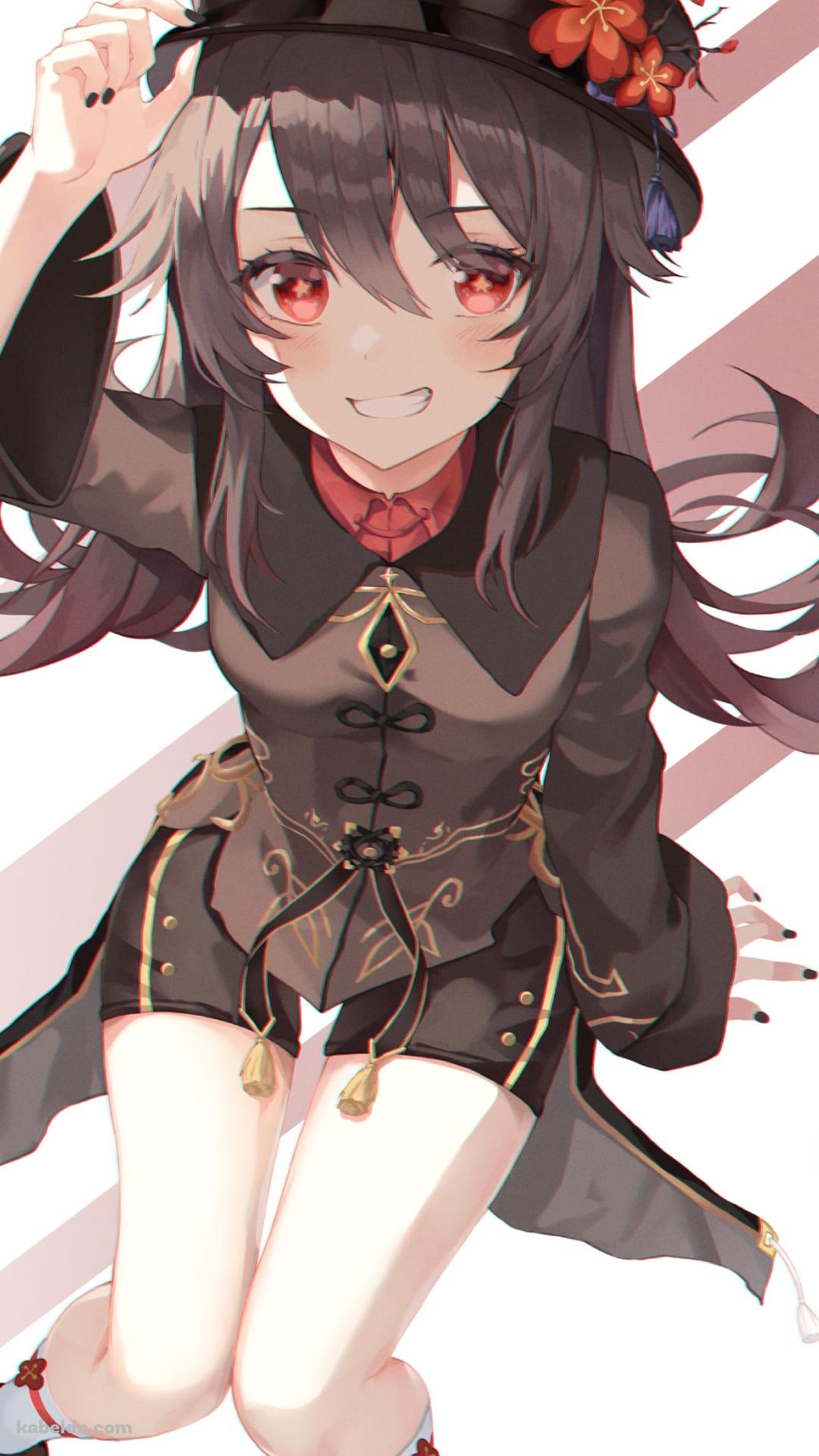 原神インパクト 胡桃(フータオ)のAndroidの壁紙(1080px x 1920px) スマホ用