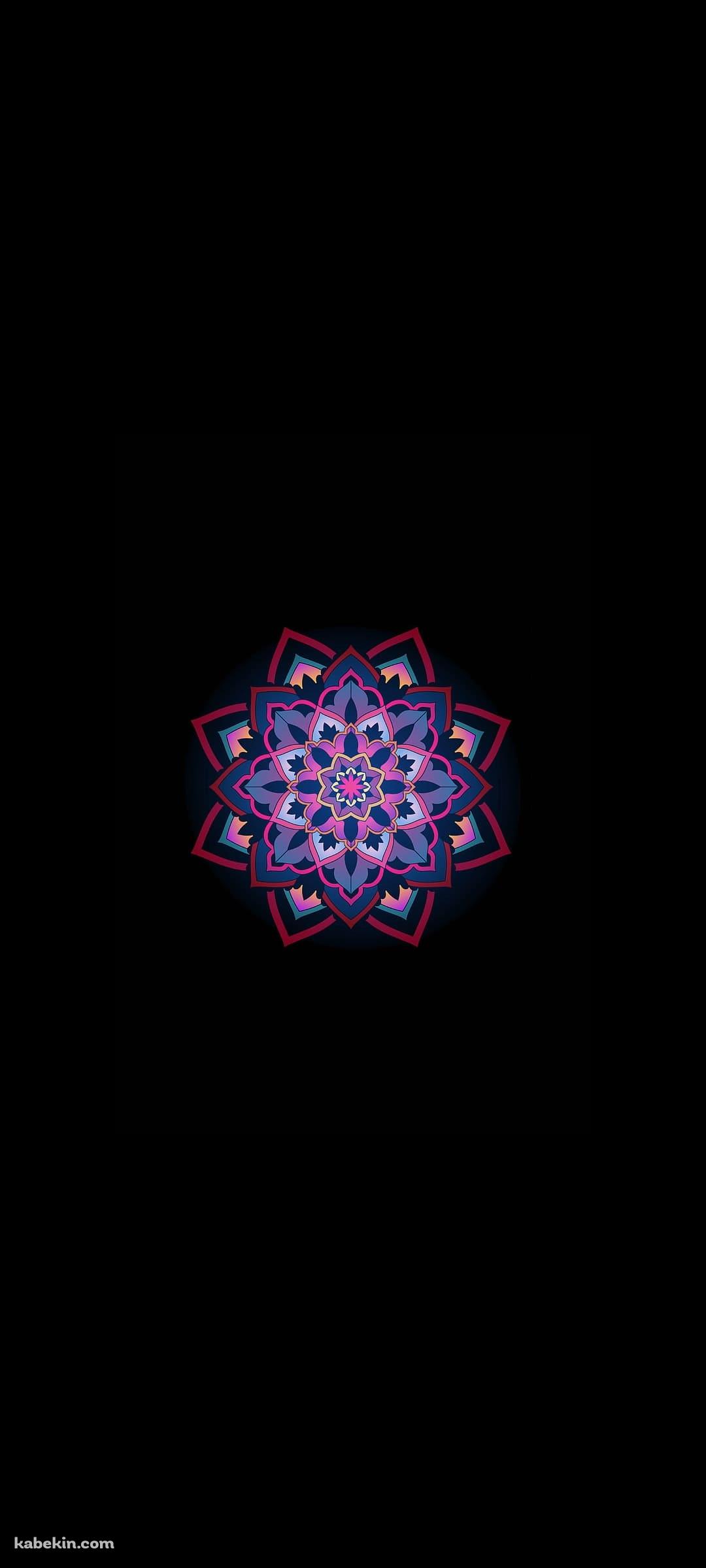 マンダラ 模様のAndroidの壁紙(1080px x 2400px) スマホ用