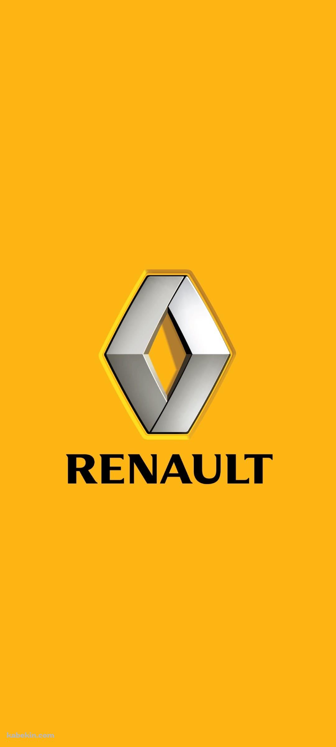 ルノーのロゴ・エンブレムのAndroidの壁紙(1080px x 2400px) スマホ用