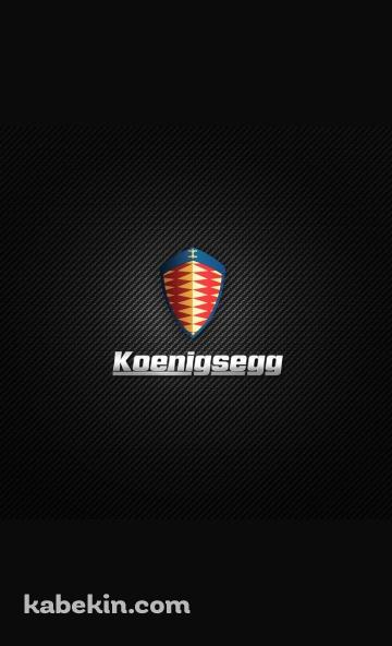 ケーニグセグのロゴ・エンブレムのAndroidの壁紙(360px x 592px) スマホ用