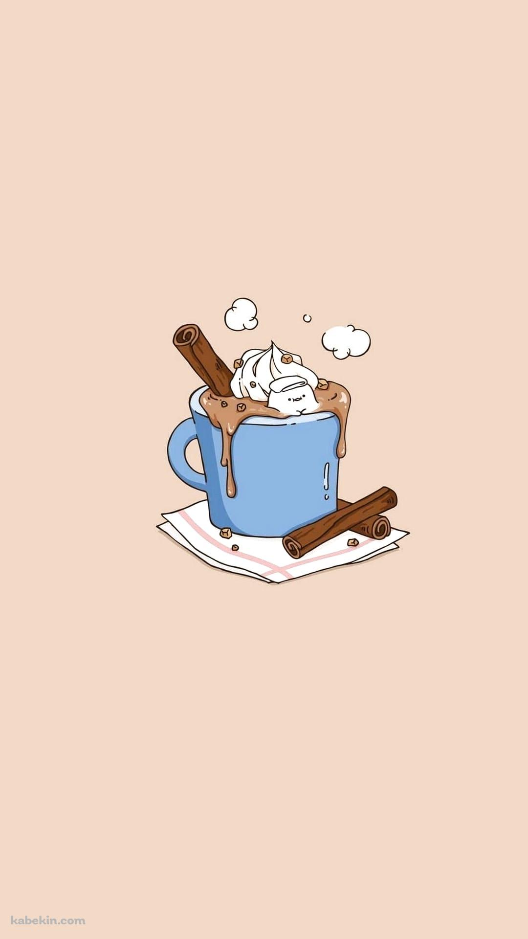 クリーム カフェラテ チョコのAndroidの壁紙(1080px x 1920px) スマホ用