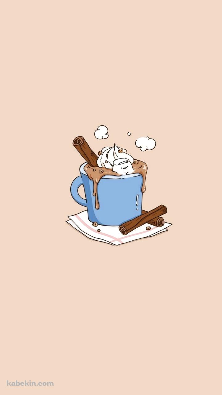 クリーム カフェラテ チョコのAndroidの壁紙(720px x 1280px) スマホ用