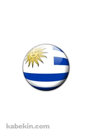 ウルグアイ 国旗のAndroidの壁紙(320px x 480px) スマホ用