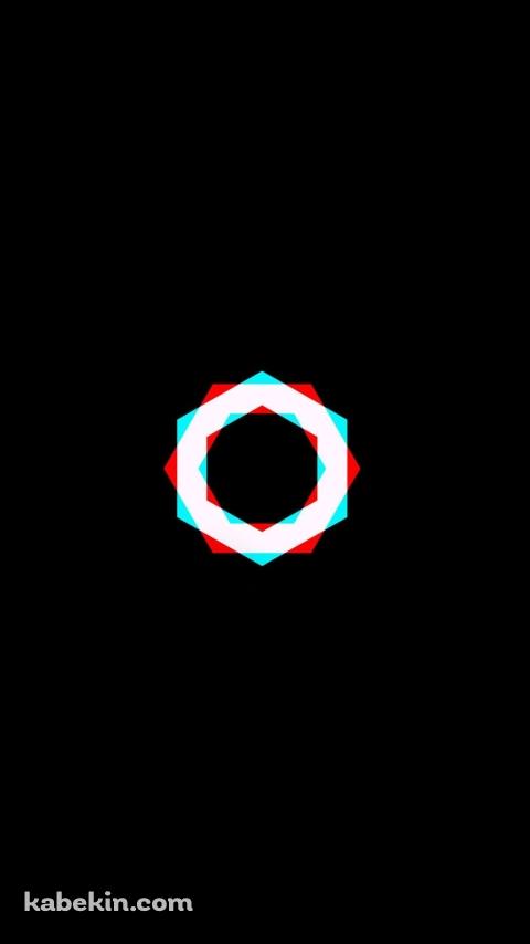 シンプルな3D アブストラクトのAndroidの壁紙(480px x 854px) スマホ用