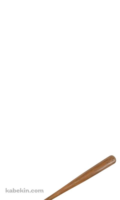 野球の木製のバットのAndroidの壁紙(480px x 800px) スマホ用