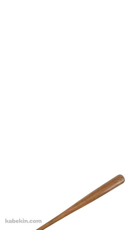 野球の木製のバットのAndroidの壁紙(540px x 960px) スマホ用