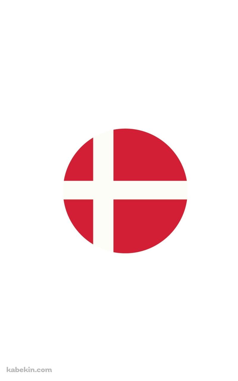 デンマーク 国旗のAndroidの壁紙(800px x 1280px) スマホ用