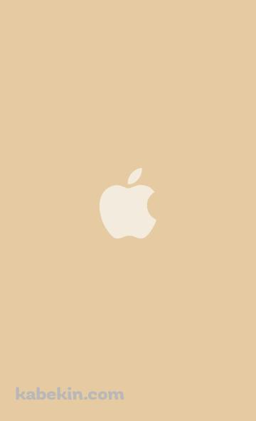 可愛いモカ アップルのロゴのAndroidの壁紙(360px x 592px) スマホ用