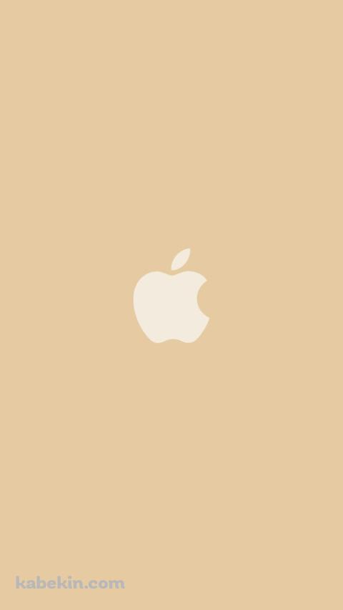 可愛いモカ アップルのロゴのAndroidの壁紙(480px x 854px) スマホ用