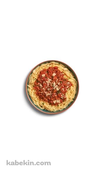 パスタ スパゲッティ ミートソースのAndroidの壁紙(360px x 592px) スマホ用
