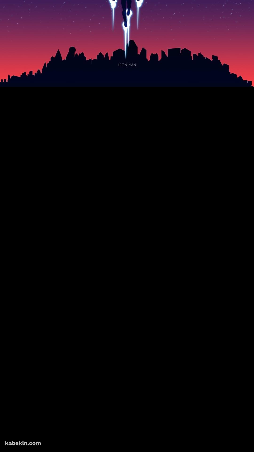 アイアンマン ironman 夜のAndroidの壁紙(1080px x 1920px) スマホ用