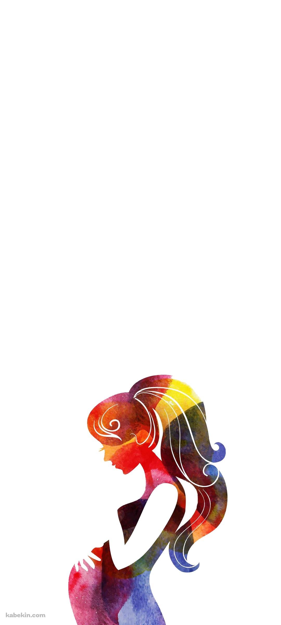 妊婦のAndroidの壁紙(1080px x 2400px) スマホ用