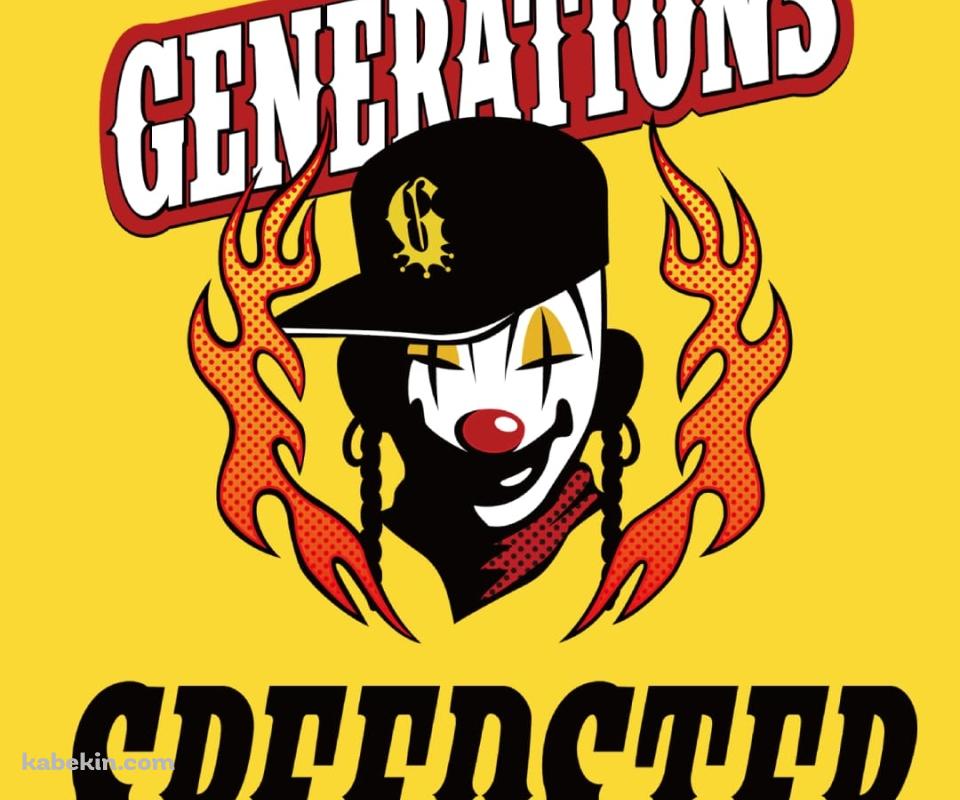 GENERATIONS SPEEDSTER ピエロのAndroidの壁紙(960px x 800px) スマホ用