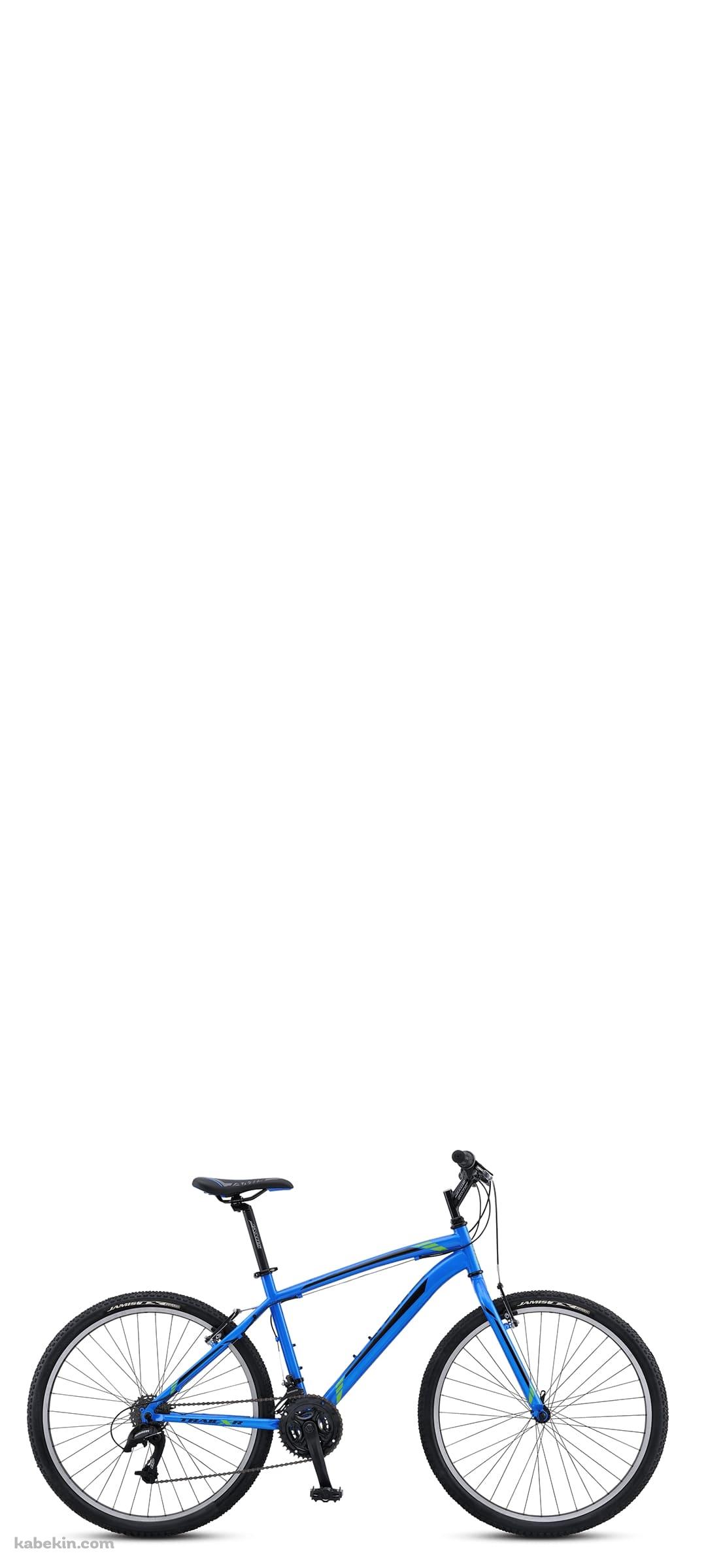 Jamisの青いマウンテンバイクのAndroidの壁紙(1080px x 2400px) スマホ用