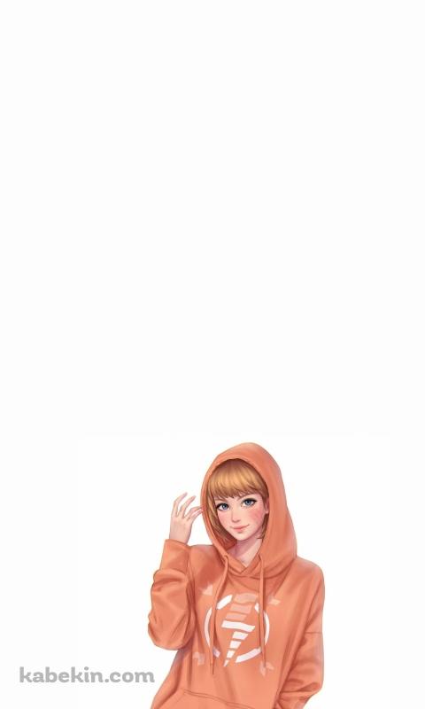 APEX ピンクのパーカーを着たワットソンのAndroidの壁紙(480px x 800px) スマホ用