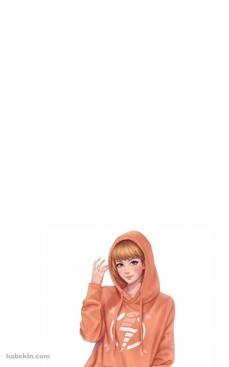 APEX ピンクのパーカーを着たワットソンのAndroidの壁紙(800px x 1280px) スマホ用