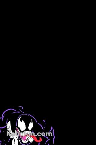 かっこいいヴェノム 紫のAndroidの壁紙(320px x 480px) スマホ用