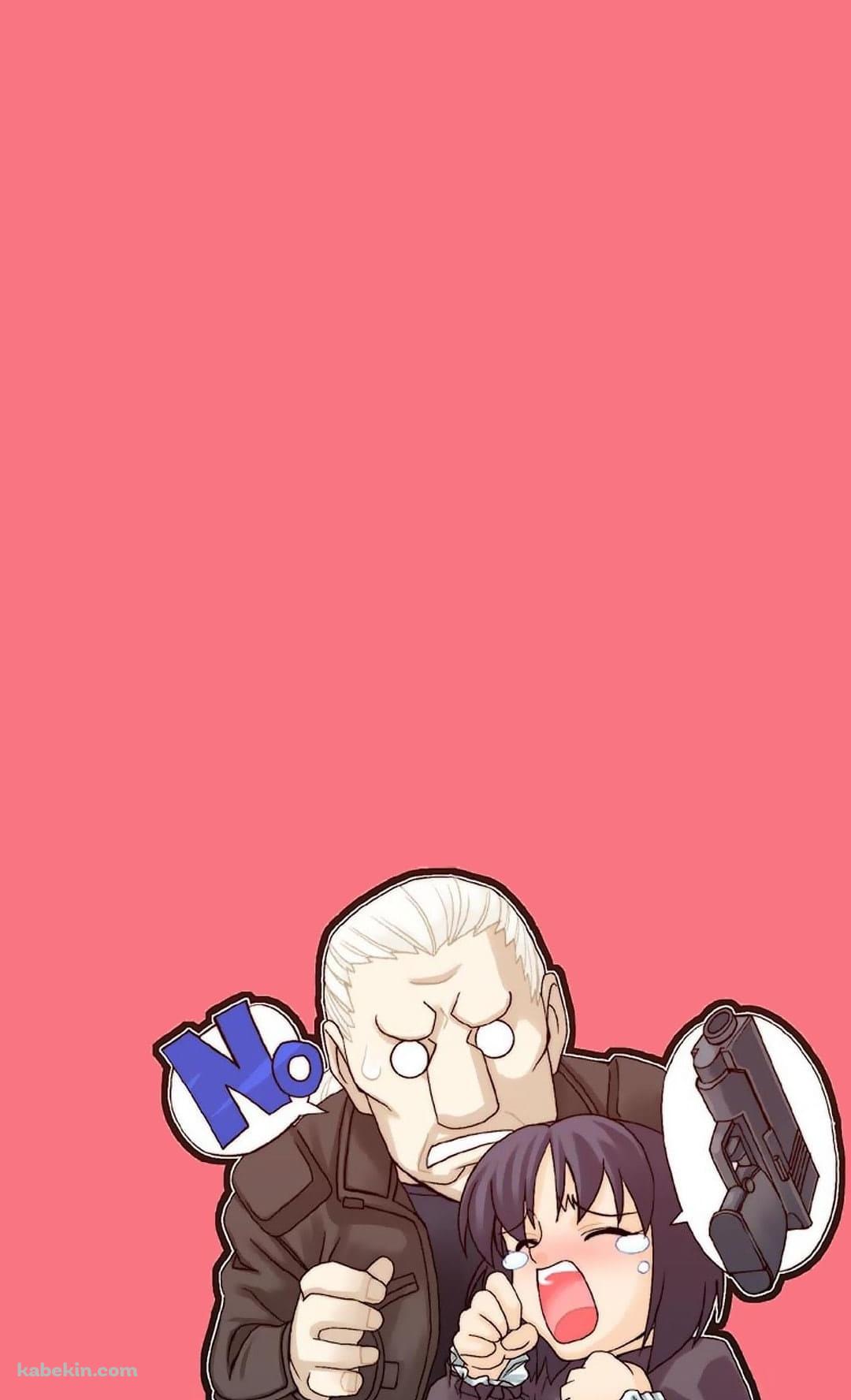攻殻機動隊 草薙素子 バトーのAndroidの壁紙(1080px x 1776px) スマホ用