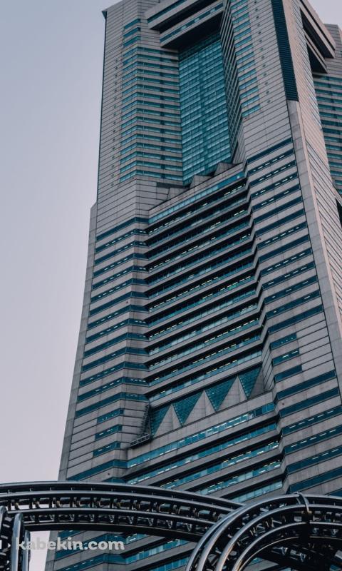 神奈川 横浜 みなとみらいランドマークタワーのAndroidの壁紙(480px x 800px) スマホ用