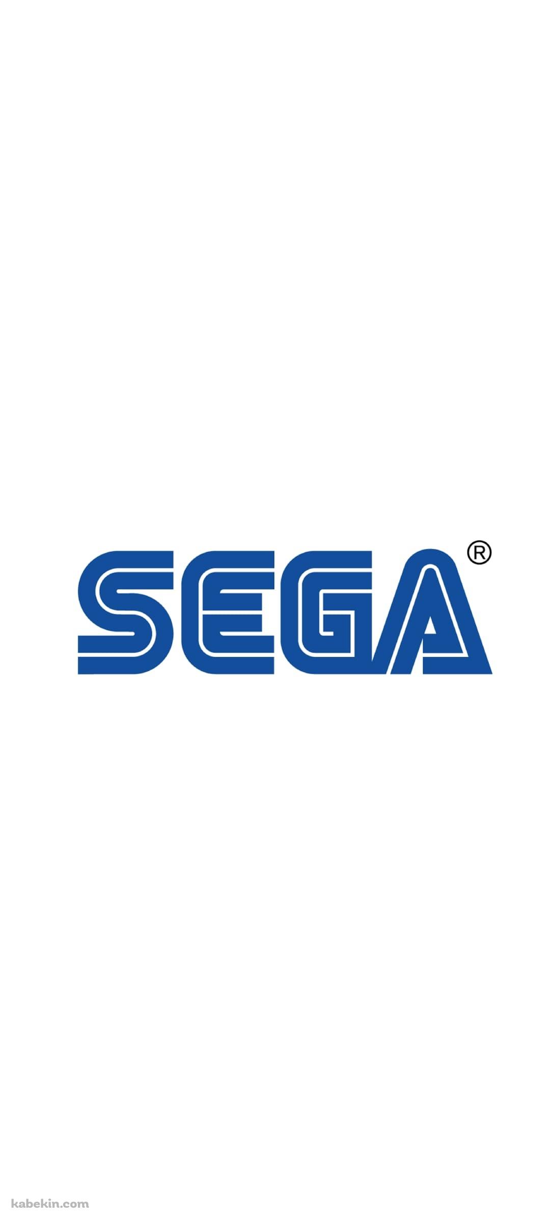 SEGAのロゴのAndroidの壁紙(1080px x 2400px) スマホ用