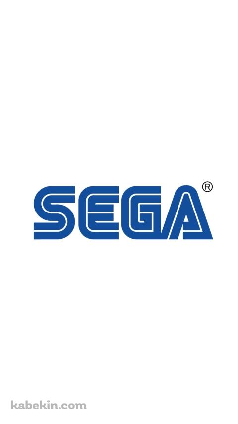 SEGAのロゴのAndroidの壁紙(480px x 854px) スマホ用