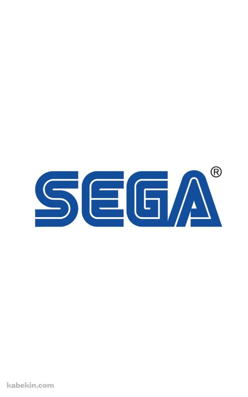 SEGAのロゴのAndroidの壁紙(800px x 1280px) スマホ用