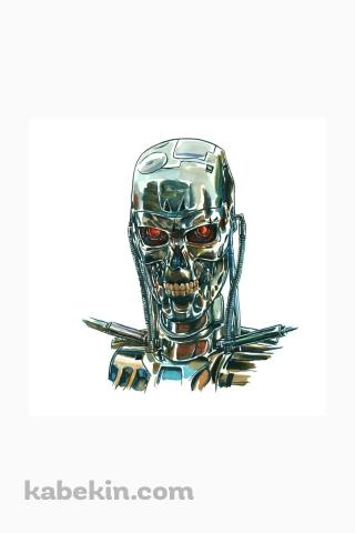 ターミネーター サイボーグのAndroidの壁紙(320px x 480px) スマホ用