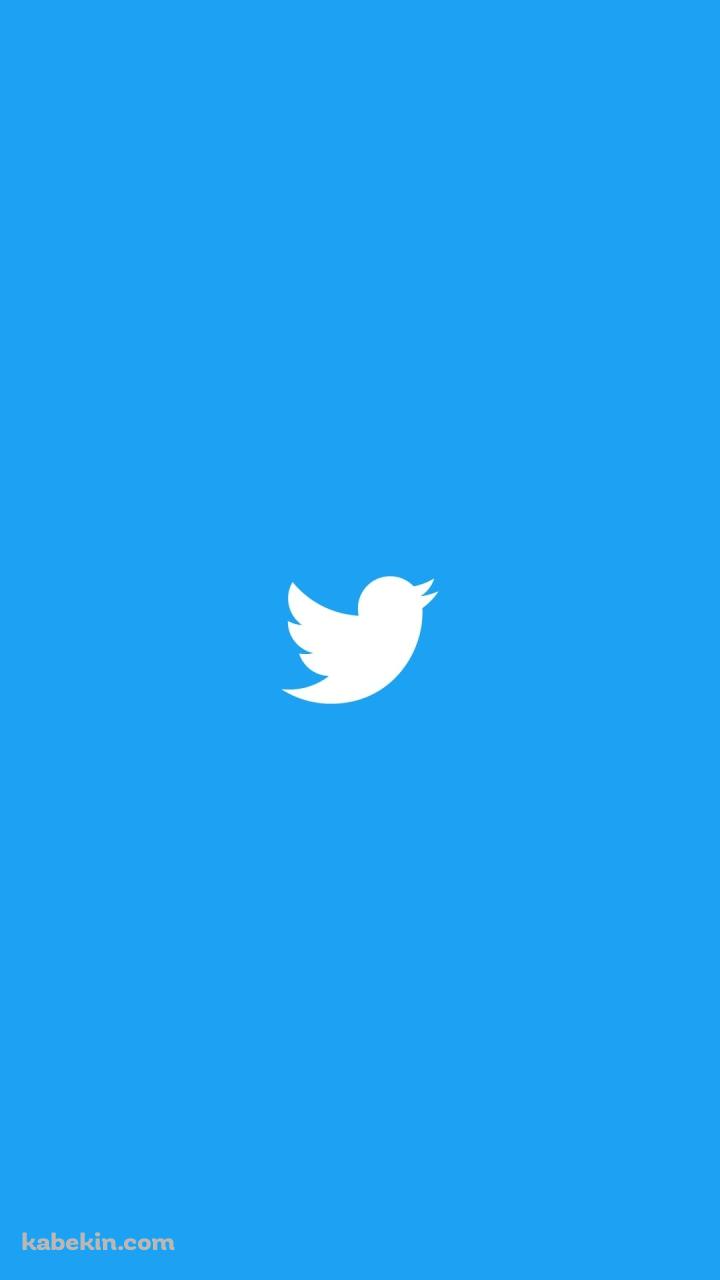 Twitterの鳥のアイコンのAndroidの壁紙(720px x 1280px) スマホ用