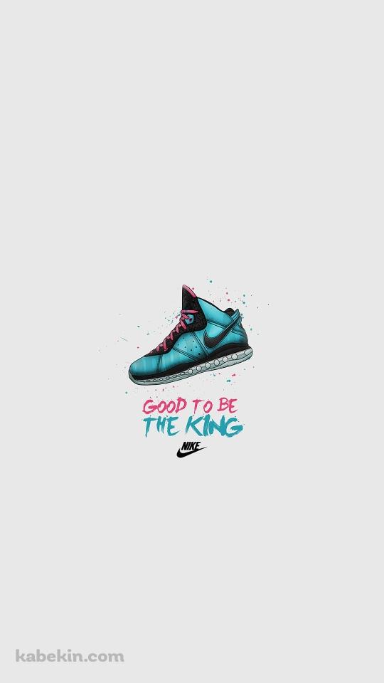 NIKE 水色とピンクのスニーカーのAndroidの壁紙(540px x 960px) スマホ用