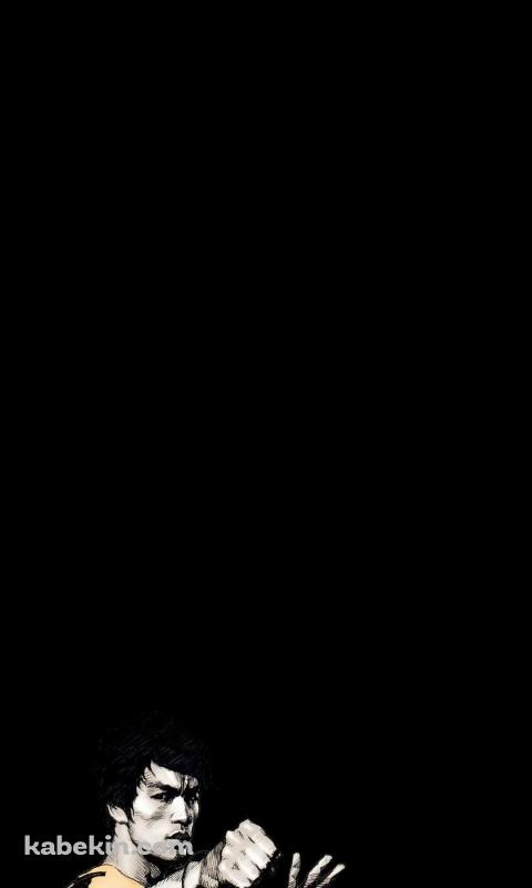 ブルースリー 燃えよ！ドラゴン 截拳道のAndroidの壁紙(480px x 800px) スマホ用