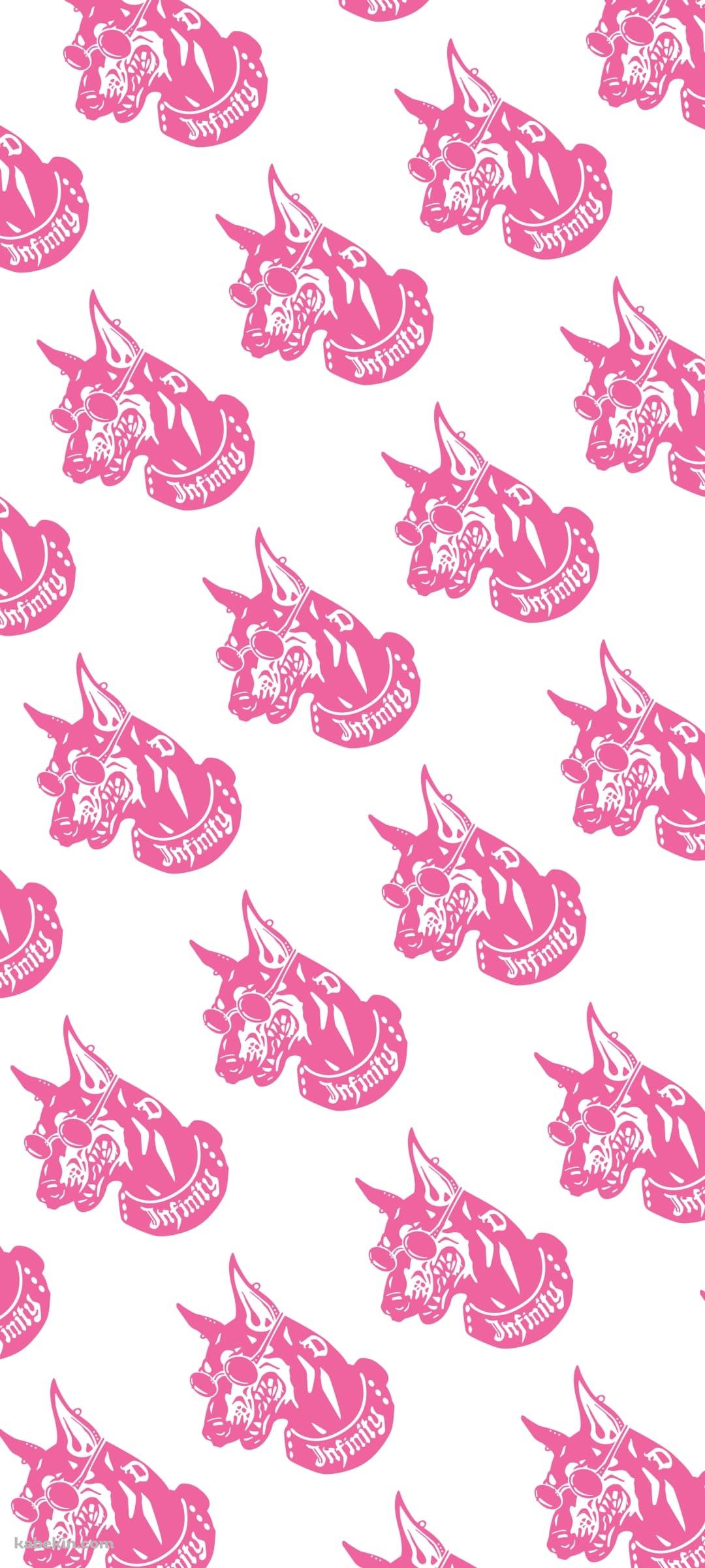 DOBERMAN INFINITY ピンクのAndroidの壁紙(1080px x 2400px) スマホ用