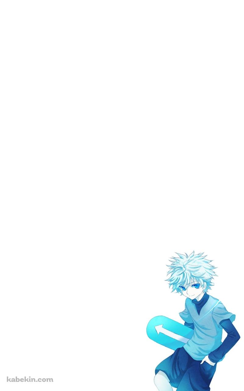 HUNTER×HUNTER キルアのAndroidの壁紙(800px x 1280px) スマホ用