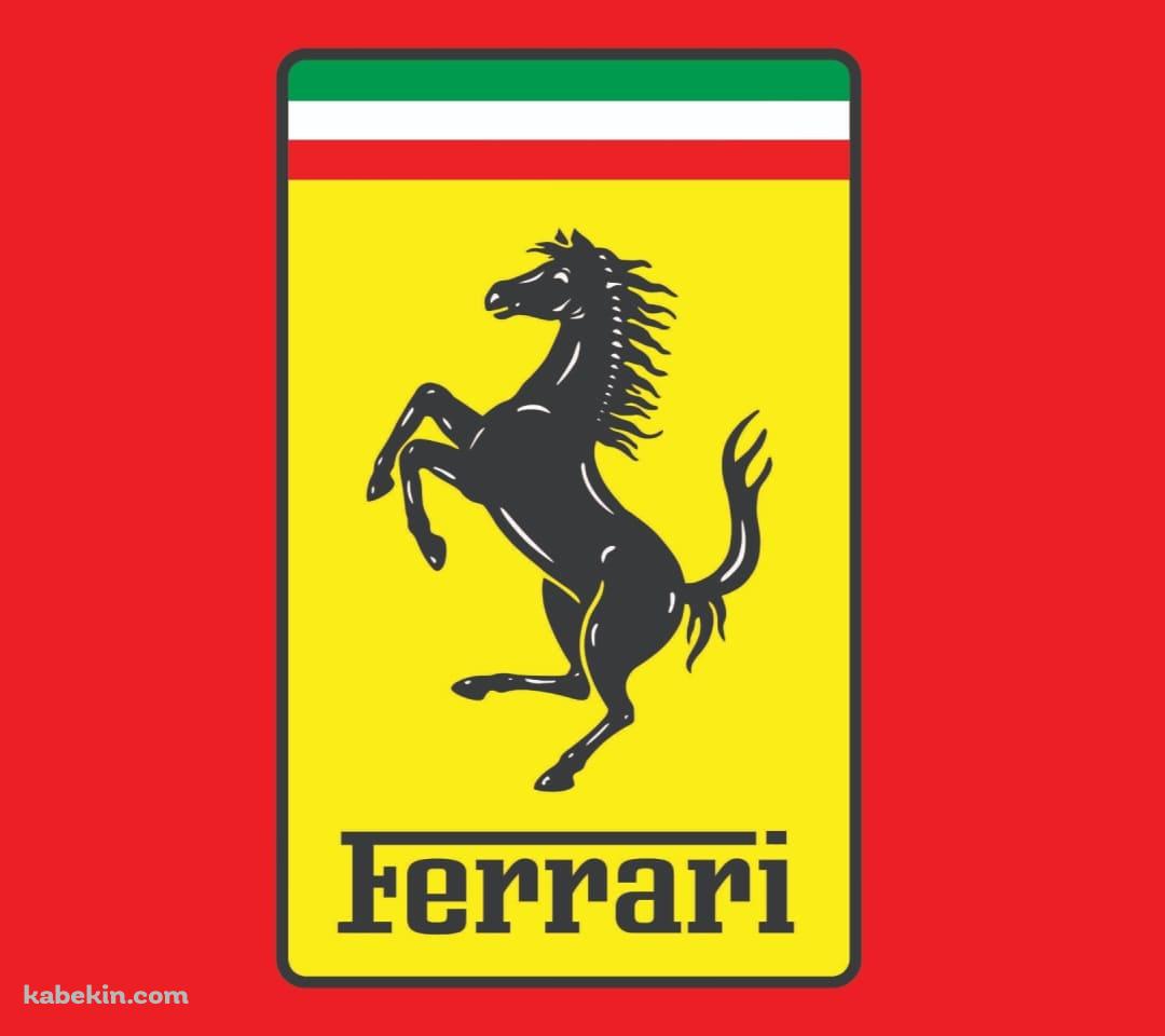 フェラーリ Ferrari シンボルマーク 馬のAndroidの壁紙(1080px x 960px) スマホ用