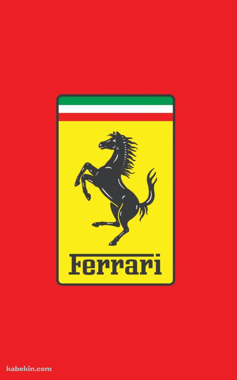 フェラーリ Ferrari シンボルマーク 馬のAndroidの壁紙(800px x 1280px) スマホ用