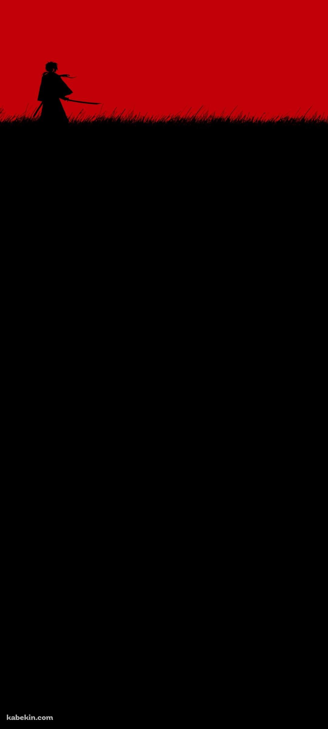 流浪に剣心 緋村抜刀斎のAndroidの壁紙(1080px x 2400px) スマホ用