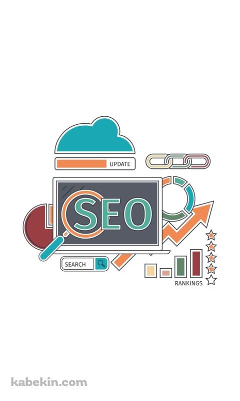 SEOのAndroidの壁紙(480px x 800px) スマホ用