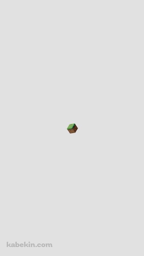 マインクラフト ミニマル キューブのAndroidの壁紙(480px x 854px) スマホ用