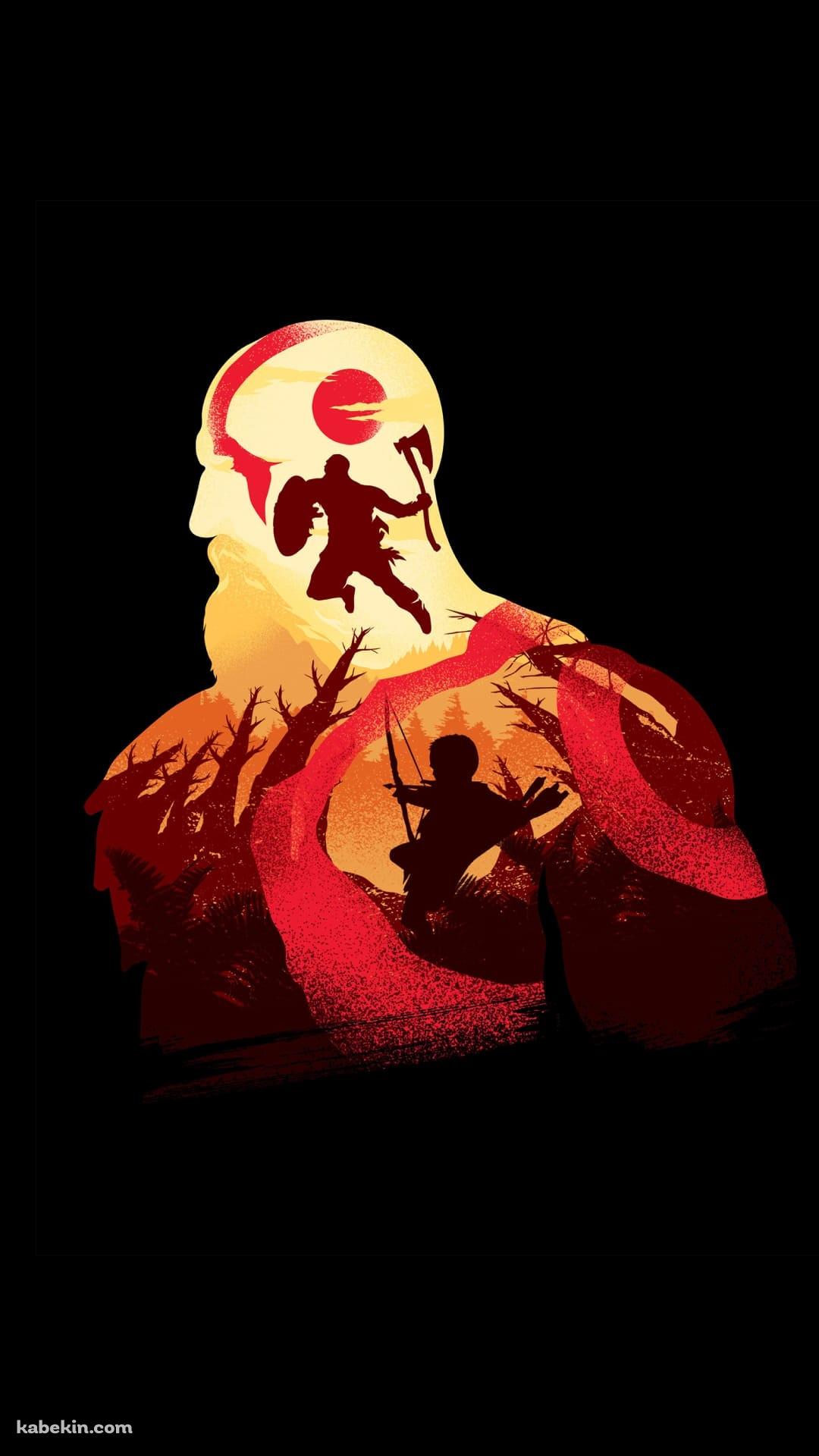 ゴッド・オブ・ウォーのAndroidの壁紙(1080px x 1920px) スマホ用