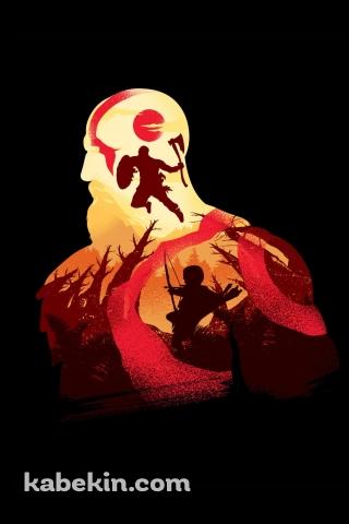 ゴッド・オブ・ウォーのAndroidの壁紙(320px x 480px) スマホ用