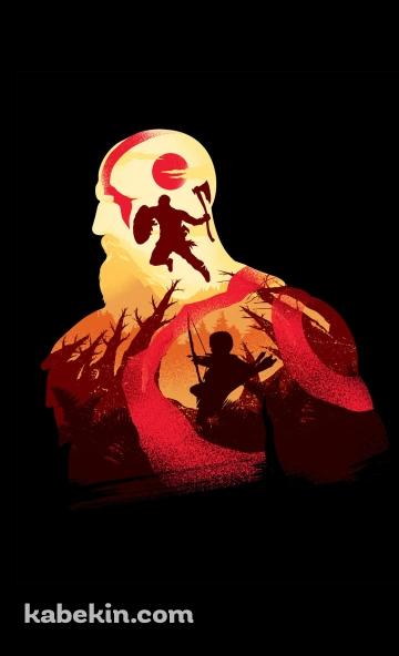 ゴッド・オブ・ウォーのAndroidの壁紙(360px x 592px) スマホ用