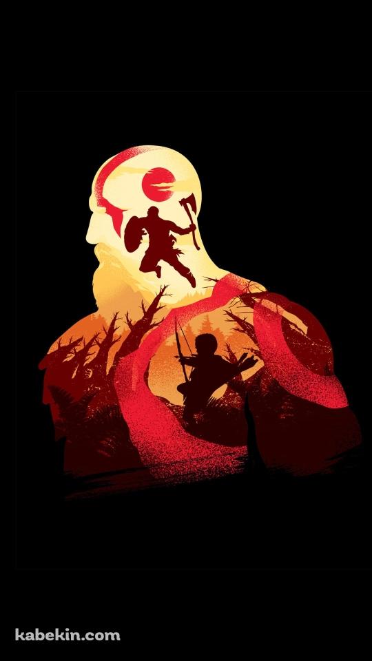 ゴッド・オブ・ウォーのAndroidの壁紙(540px x 960px) スマホ用