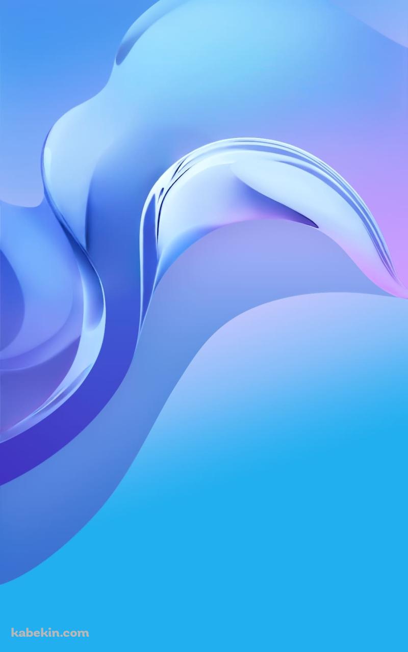 綺麗な青・紫のグラデーションのテクスチャーのAndroidの壁紙(800px x 1280px) スマホ用
